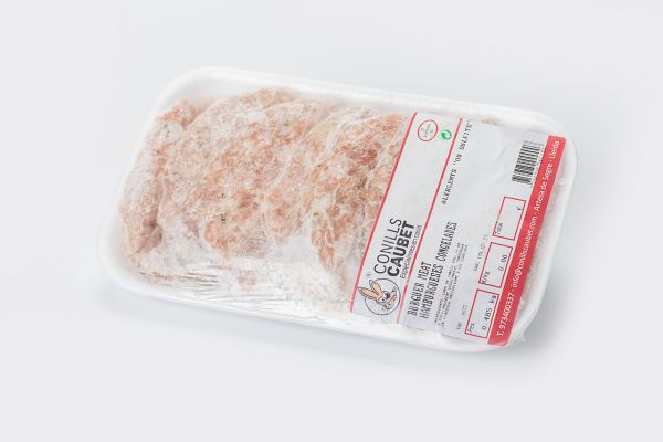 HAMBURGUESAS DE CONEJO 