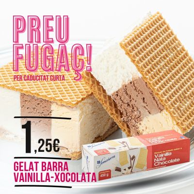 BARRA VAINILLA-CHOCOLATE 1000 ml. 